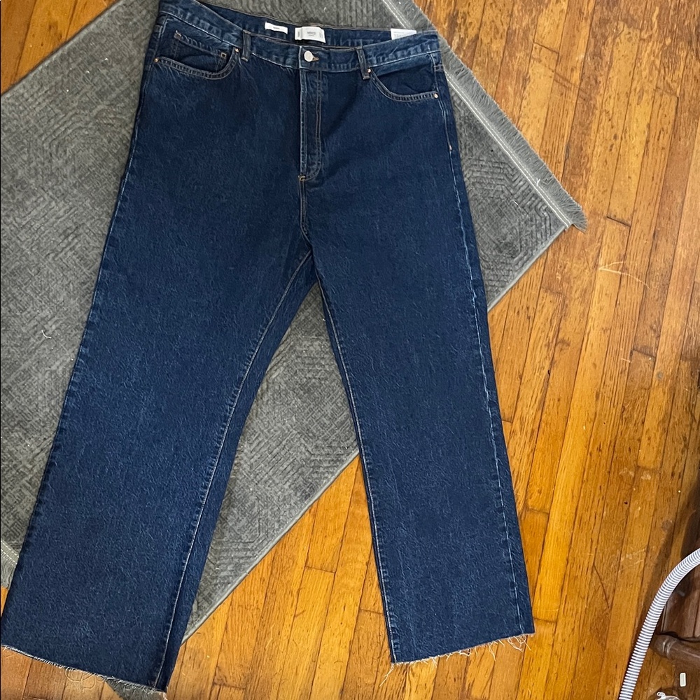 Ming Denim Classic button fly Blue Jeans Nora
